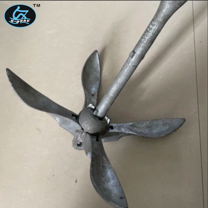 1.5KG Kayak Anchor High Quality Stainless Steel Boat Anchor Foldable Portable Boat Anchor